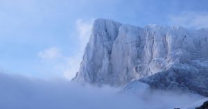 pic de bure dévoluy superdévoluy randonnée hiver montagne Hautes-Alpes