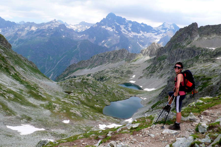 randonnée Valgaudemar Ecrins lacs de Pétarel accompagnateur montagne nature