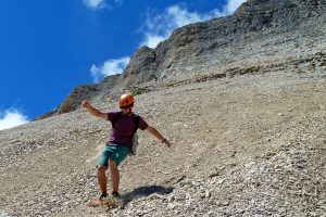 randonnée sportive Dévoluy Grand Ferrand accompagnateur montagne Hautes-Alpes