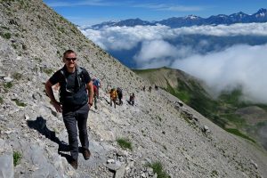 randonnée sportive Obiou Dévoluy accompagnateur montagne Hautes-Alpes